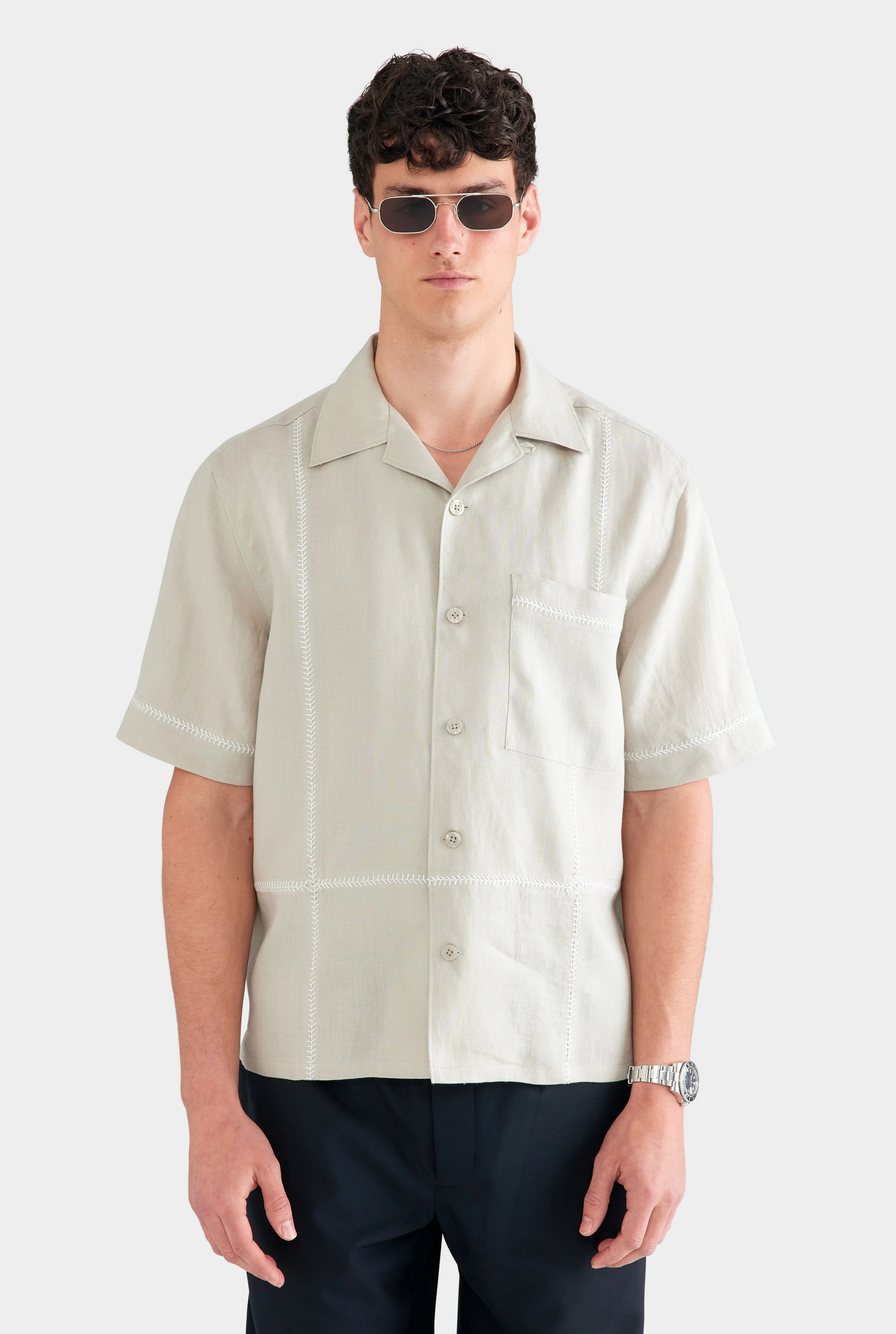 Men's Linen Tops
